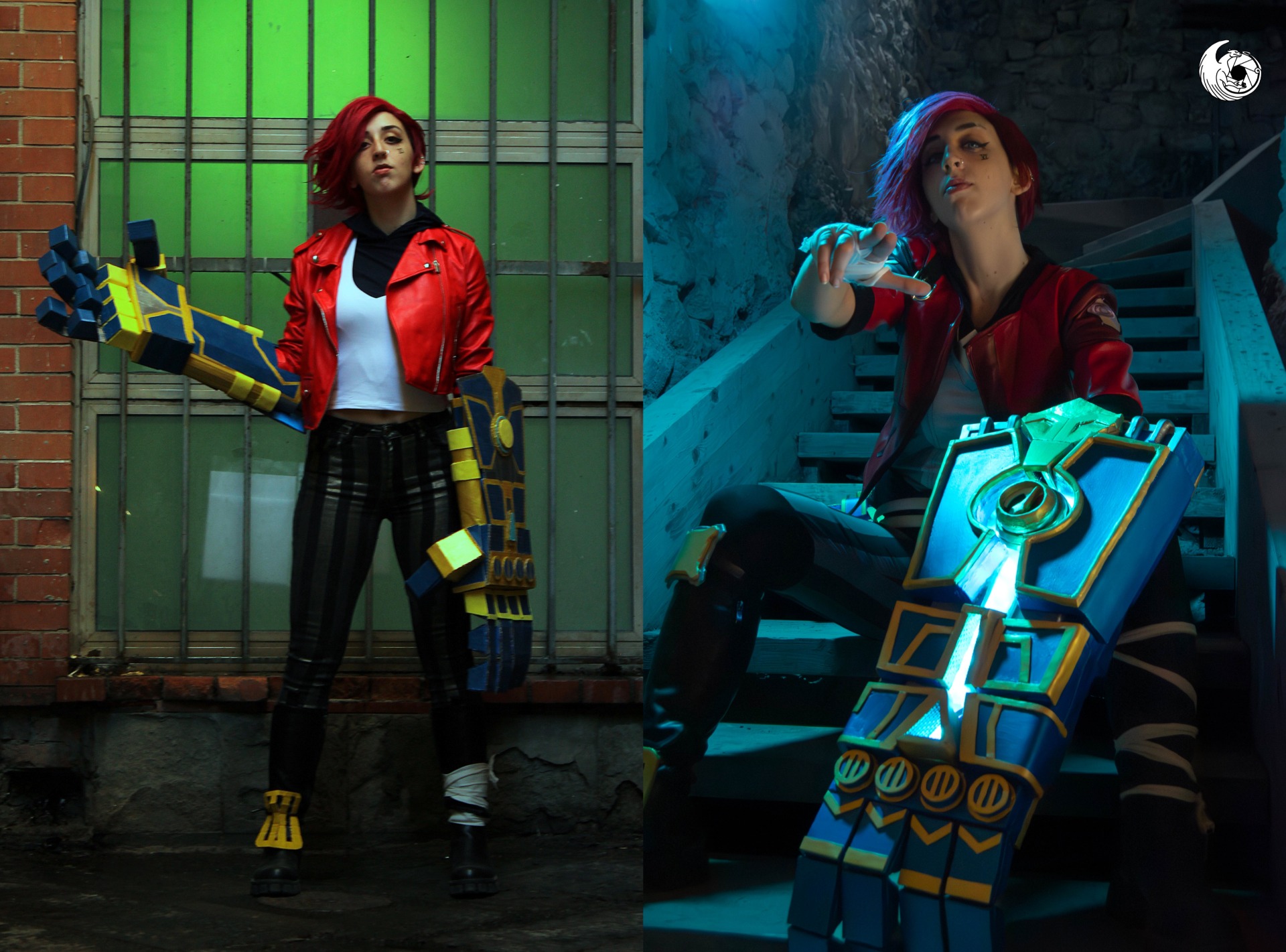 Vi Arcane da League of Legends, prima e dopo.