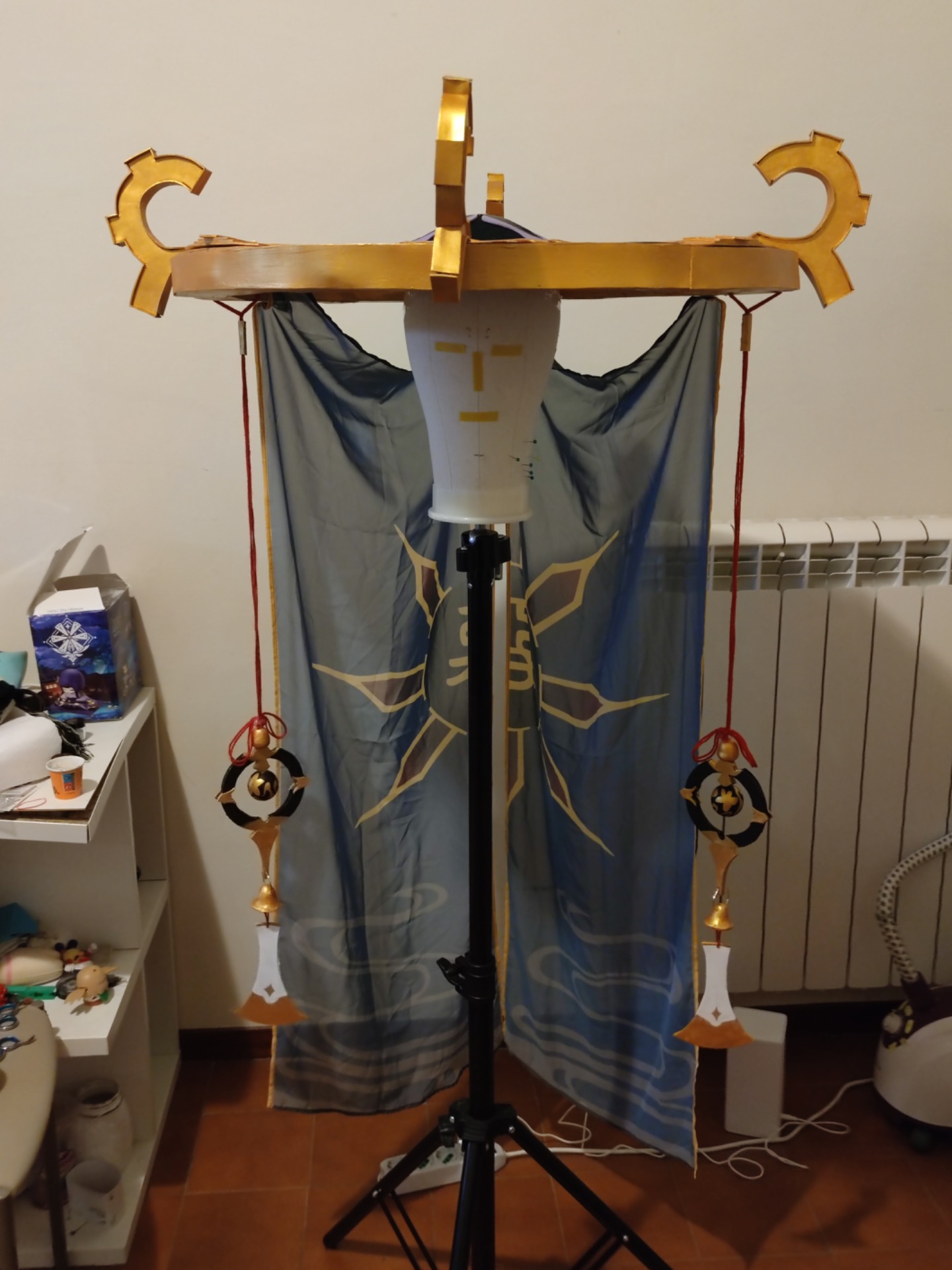 Cappello di Scaramouche visto frontalmente.