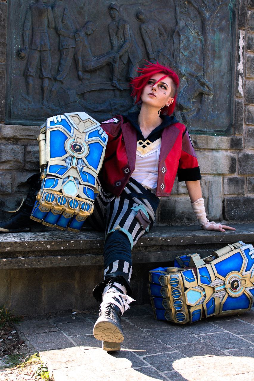 @liy_cosplay nella sua Vi Arcane.