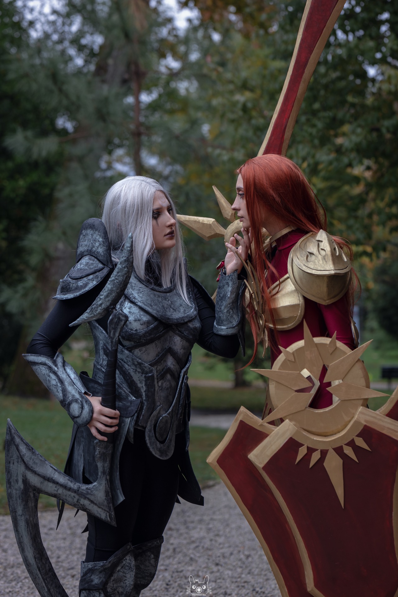 Coppia di Diana e Leona, League of Legends.